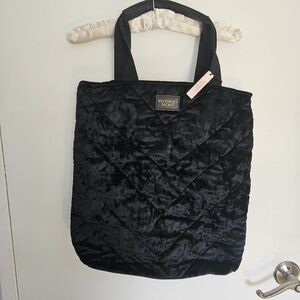 Victoria's Secret velvet tote